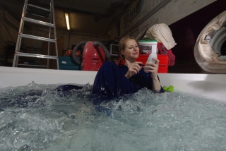 Es lebe der Whirlpool...