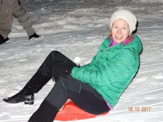 Angie's Geburtstag, Oberlech, Dezember 2017