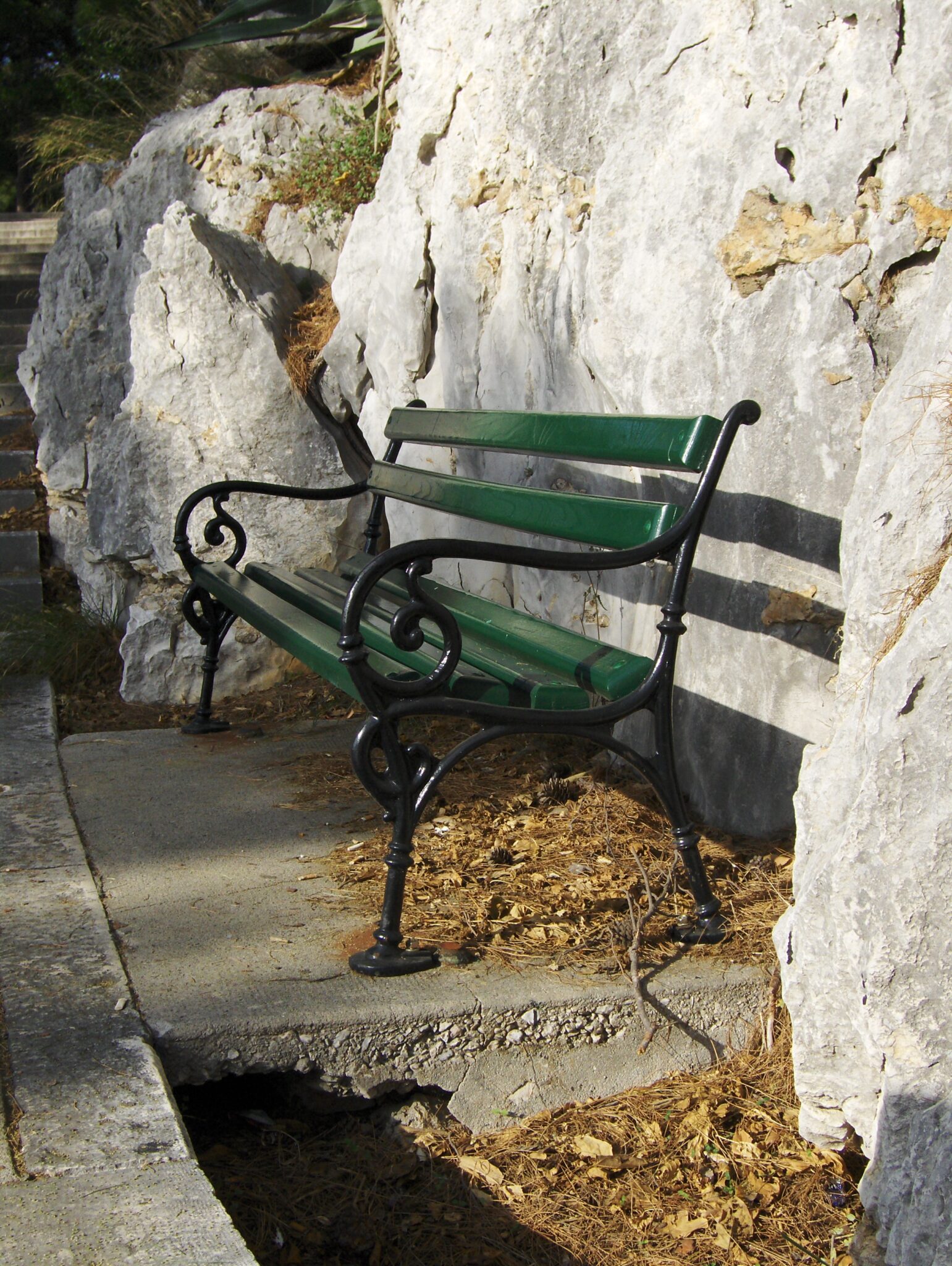 Eine Bank im Park Eine Bank im Park