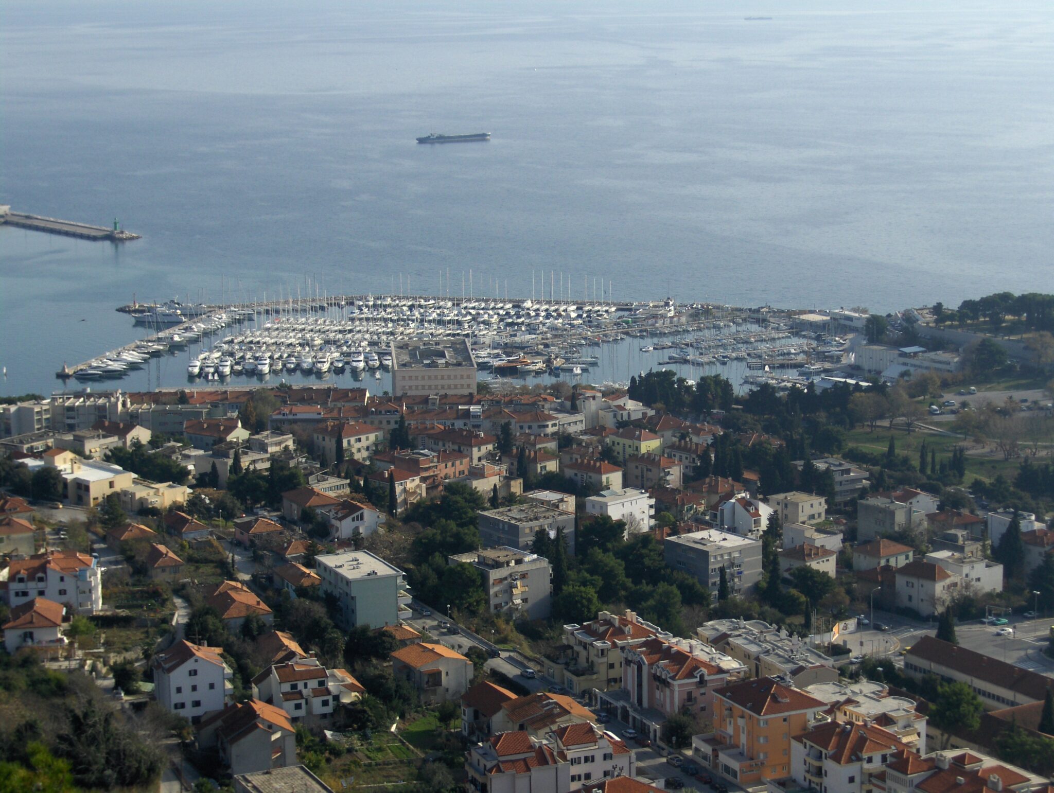 Blick über Split Blick über Split