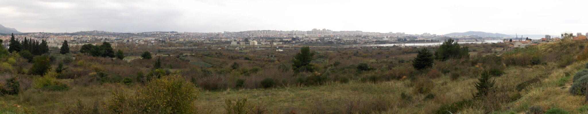 Panorama vom Marjan Panorama vom Marjan