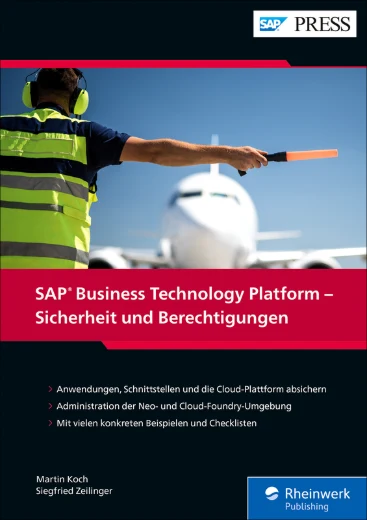 Cover: SAP Business Technology Platform – Sicherheit und Berechtigungen