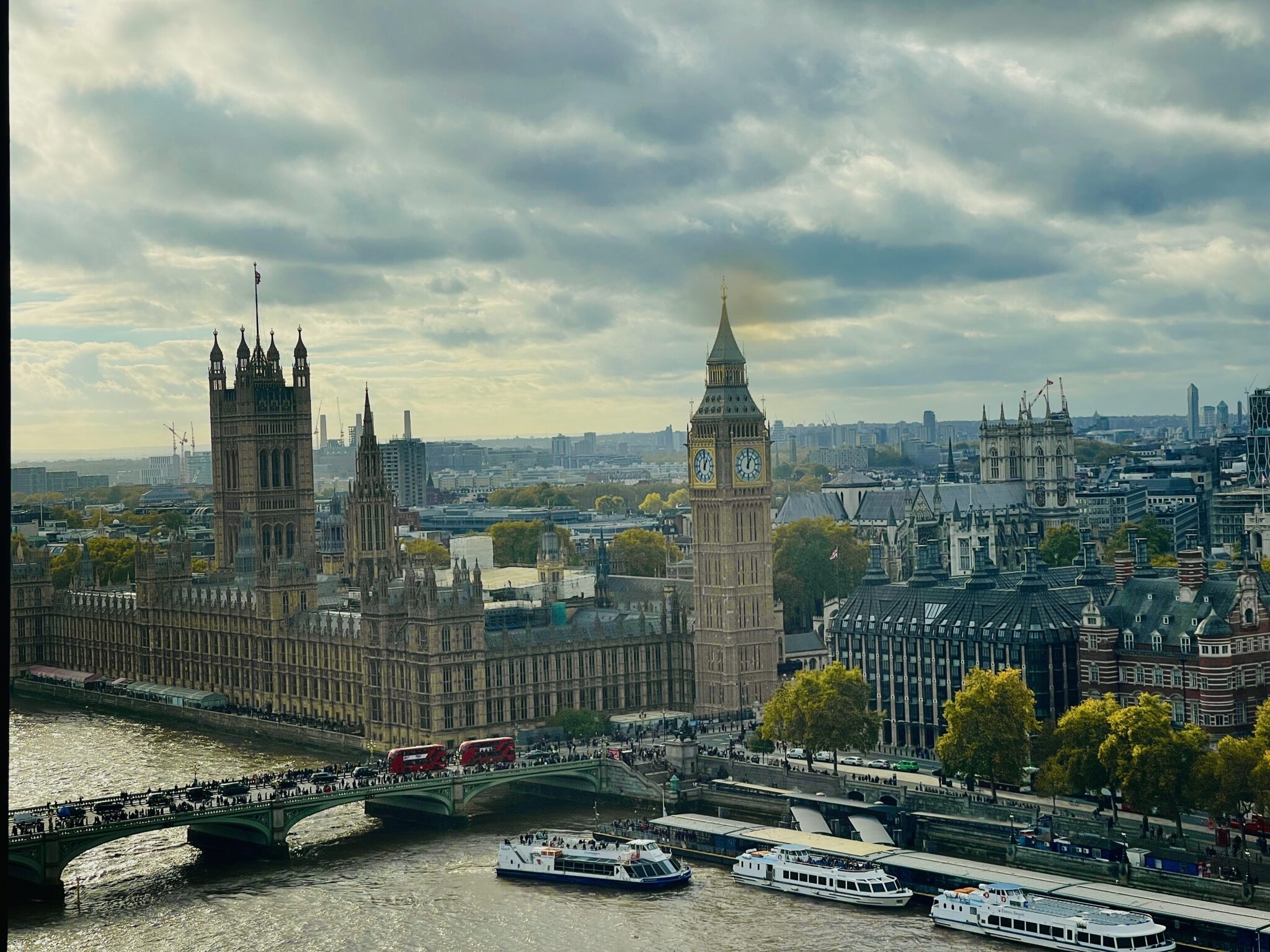 Westminster von oben Westminster von oben